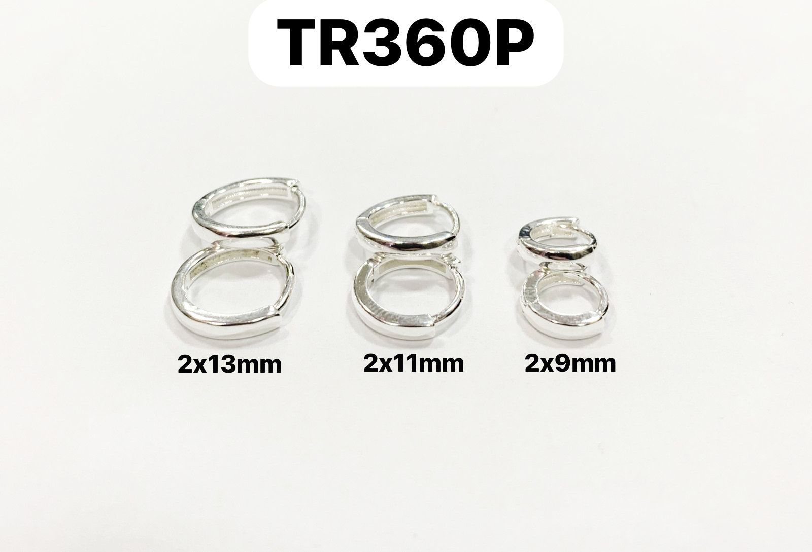 TRIO ARGOLA LISA - 9MM 11MM13MM