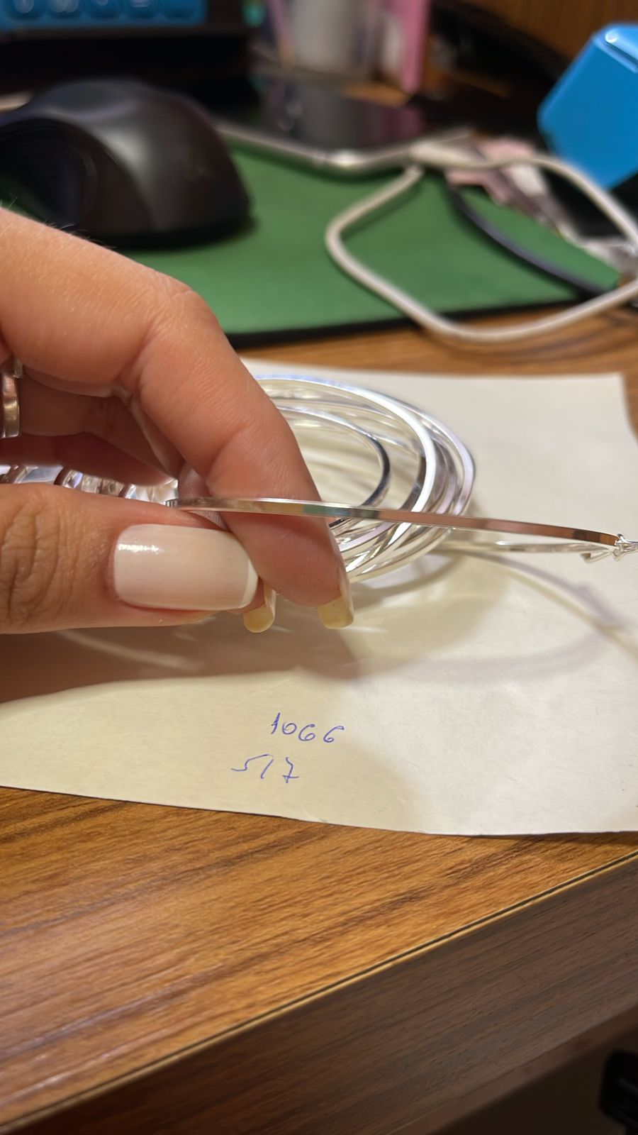 PULSEIRA BRACELETE OVAL QUADRADO - 2MM