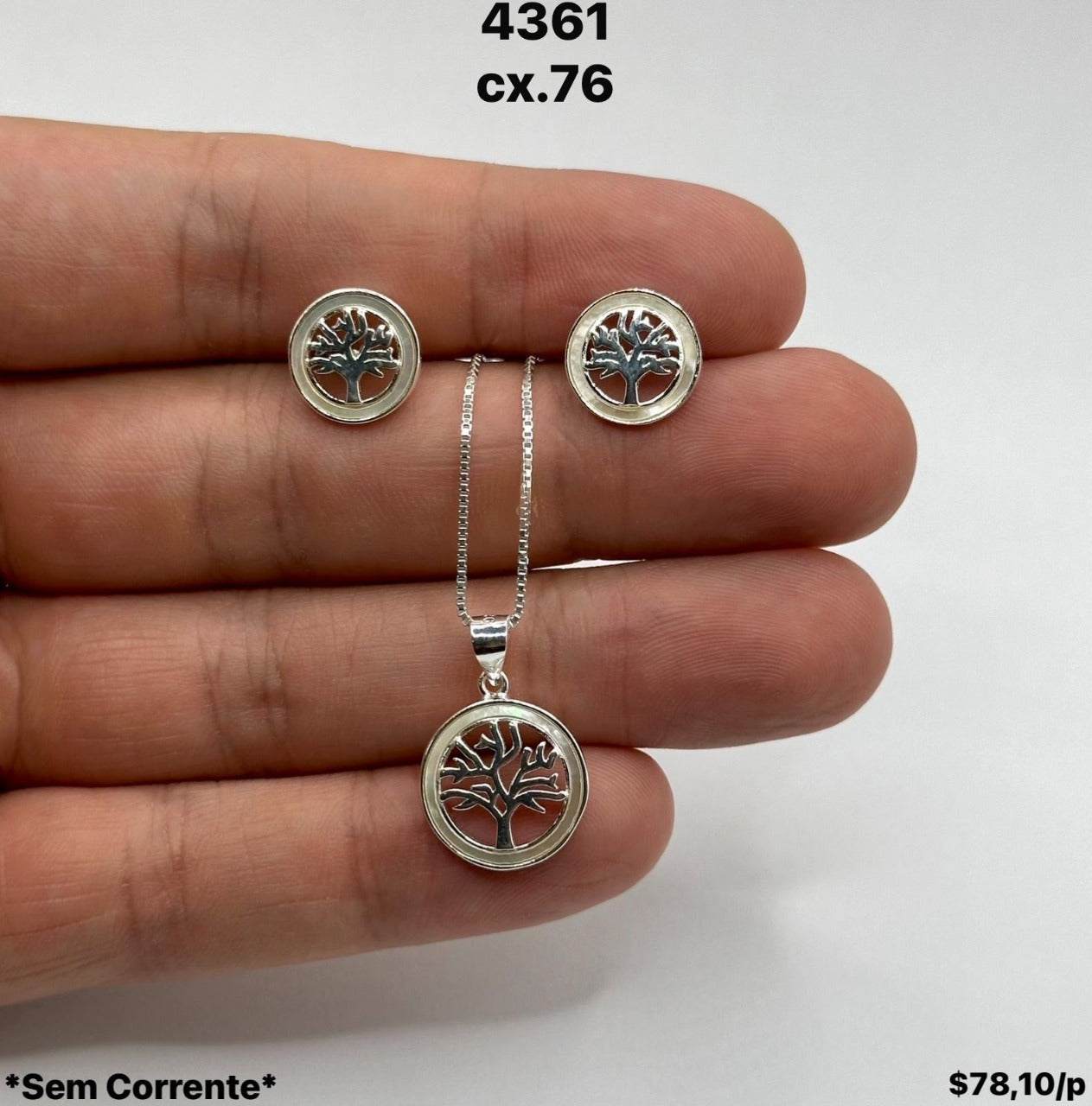 CONJUNTO ÁRVORE DA VIDAMADRE PÉROLA