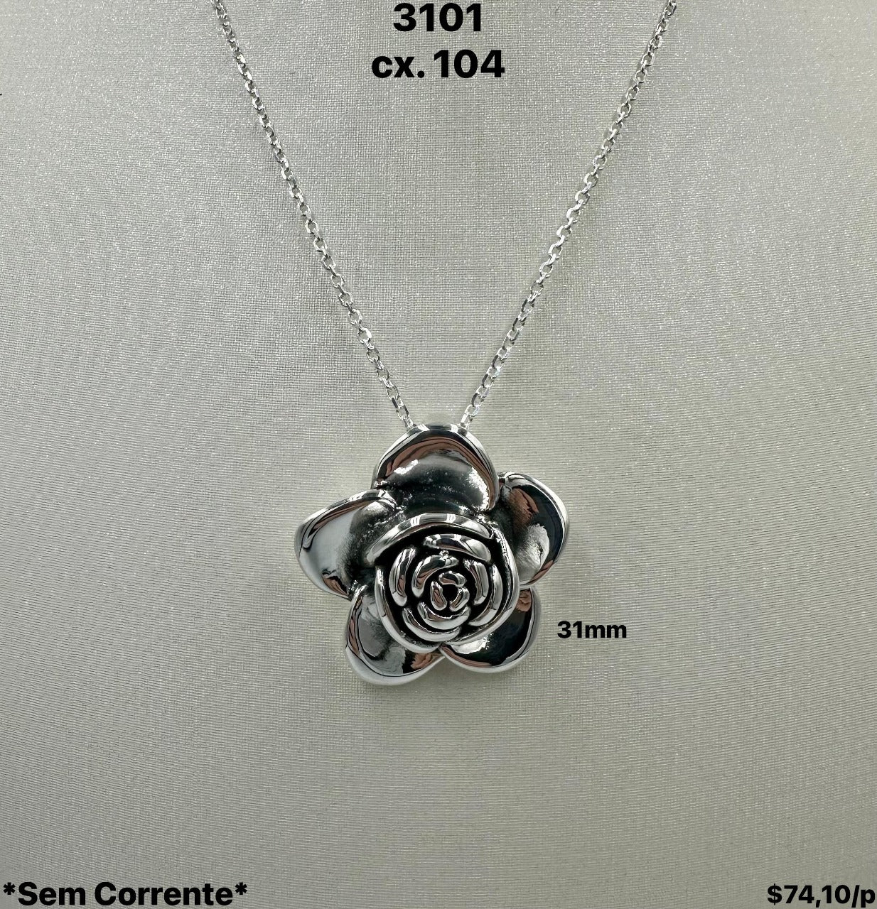 PINGENTE FLOR BALI I M