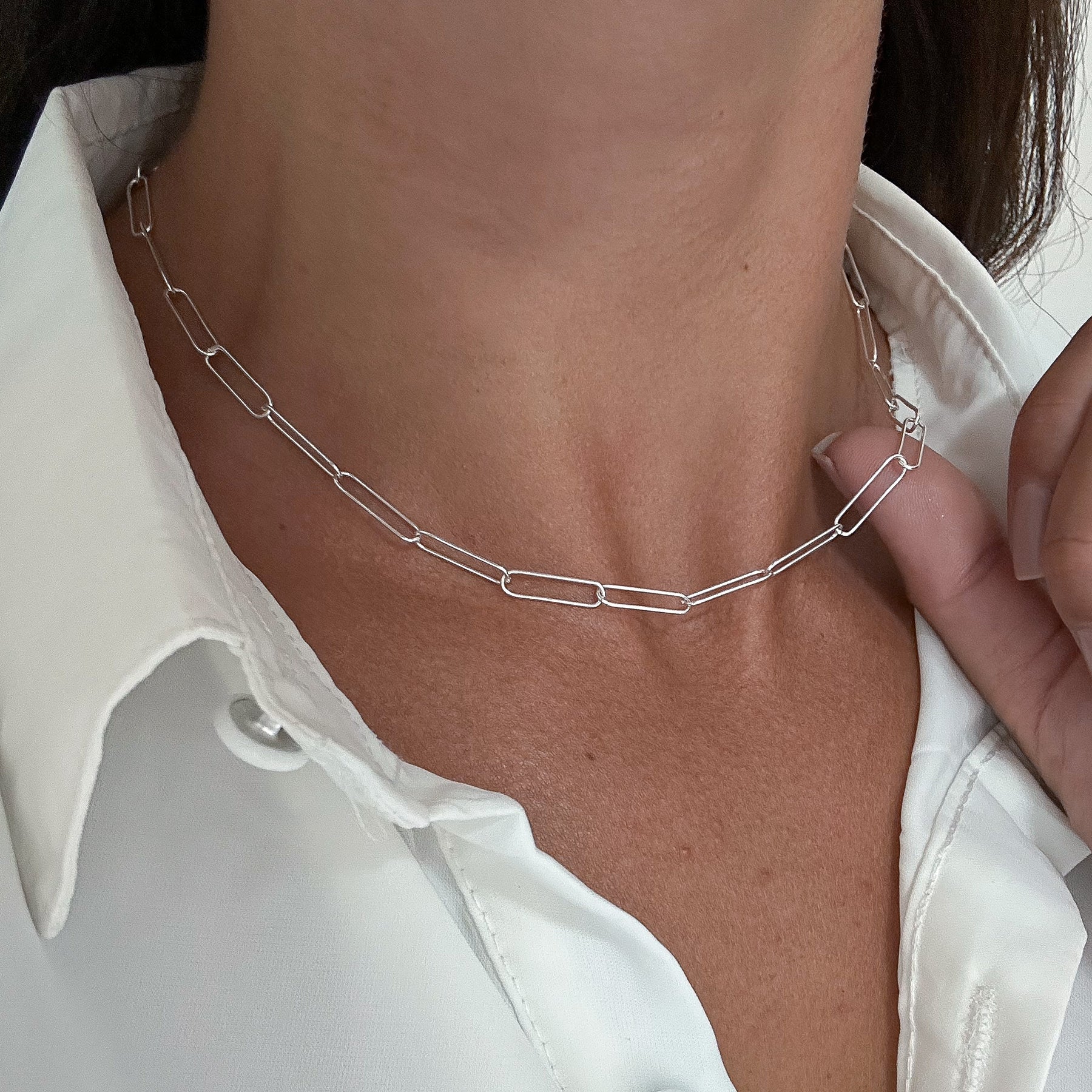 CHOCKER ELO OVAL 4MM - 40 CM