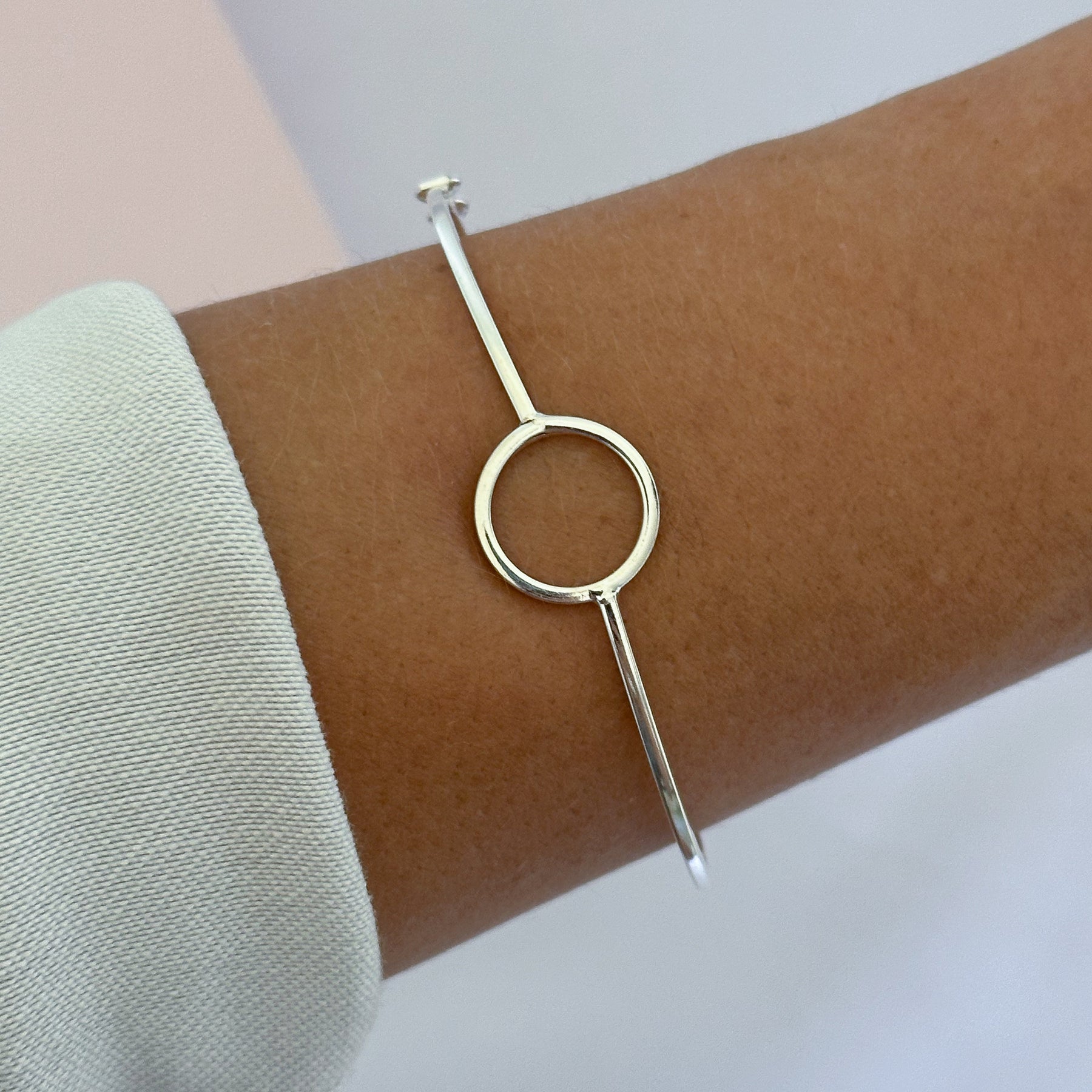 Bracelete Oval Círculo