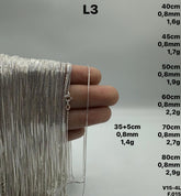 CORRENTE VENEZIANA 1MM 40CM