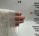 CORR. SINGAPURA 1,4MM 50CM