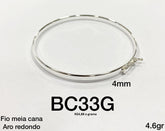 BRACELETE MEIA CANAREDONDO 4MM