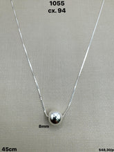 GARGANTILHA ESFERA 8MM -45CM