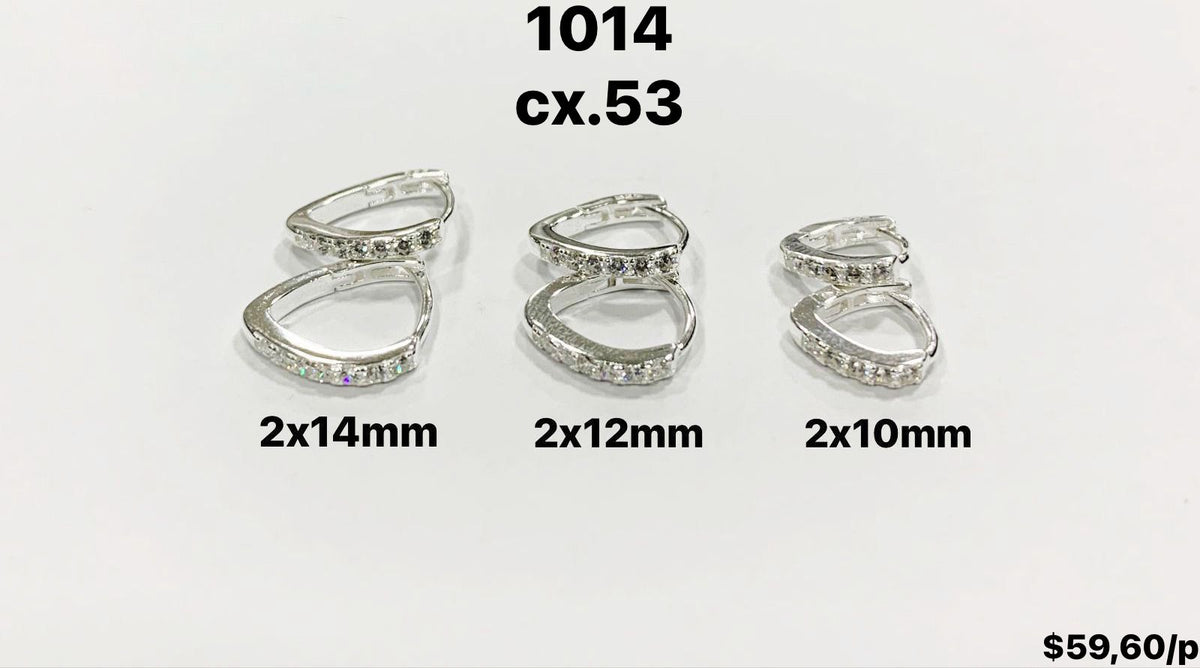 BRINCO TRIO V CRAVEJADO - 10MM 12MM 14MM