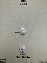 ESCAPULÁRIO SÃO BENTO ELO - 60CM