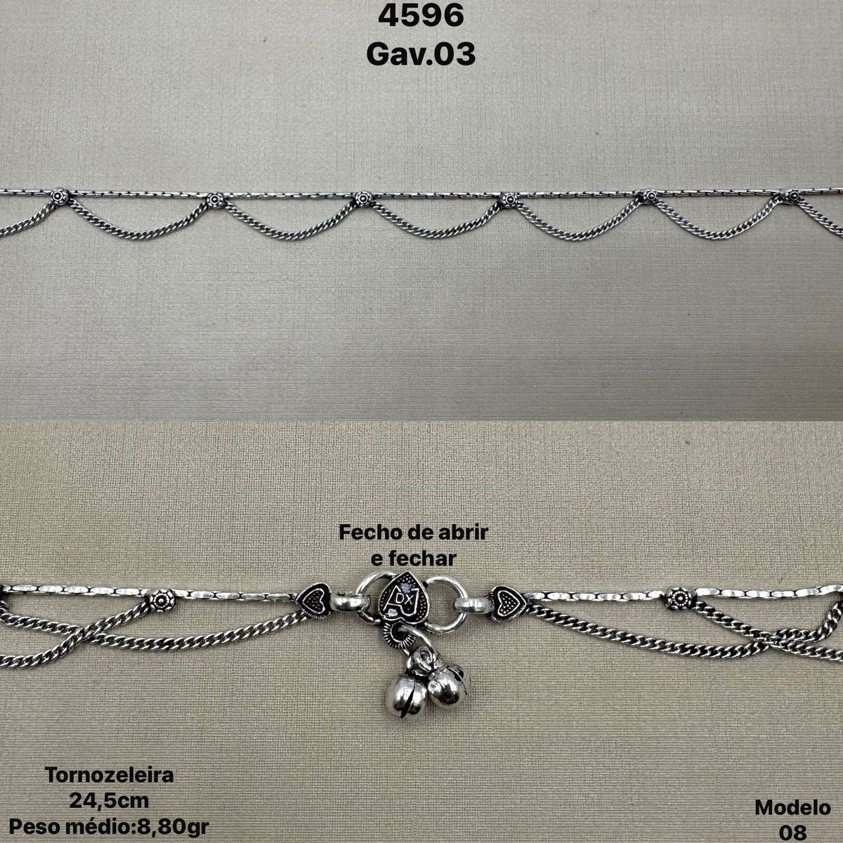 TORNOZELEIRA BALI II - 24,5CM