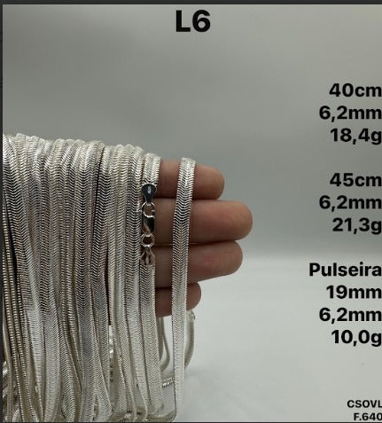 PULSEIRA LACRAIA 6MM - 19,5CM
