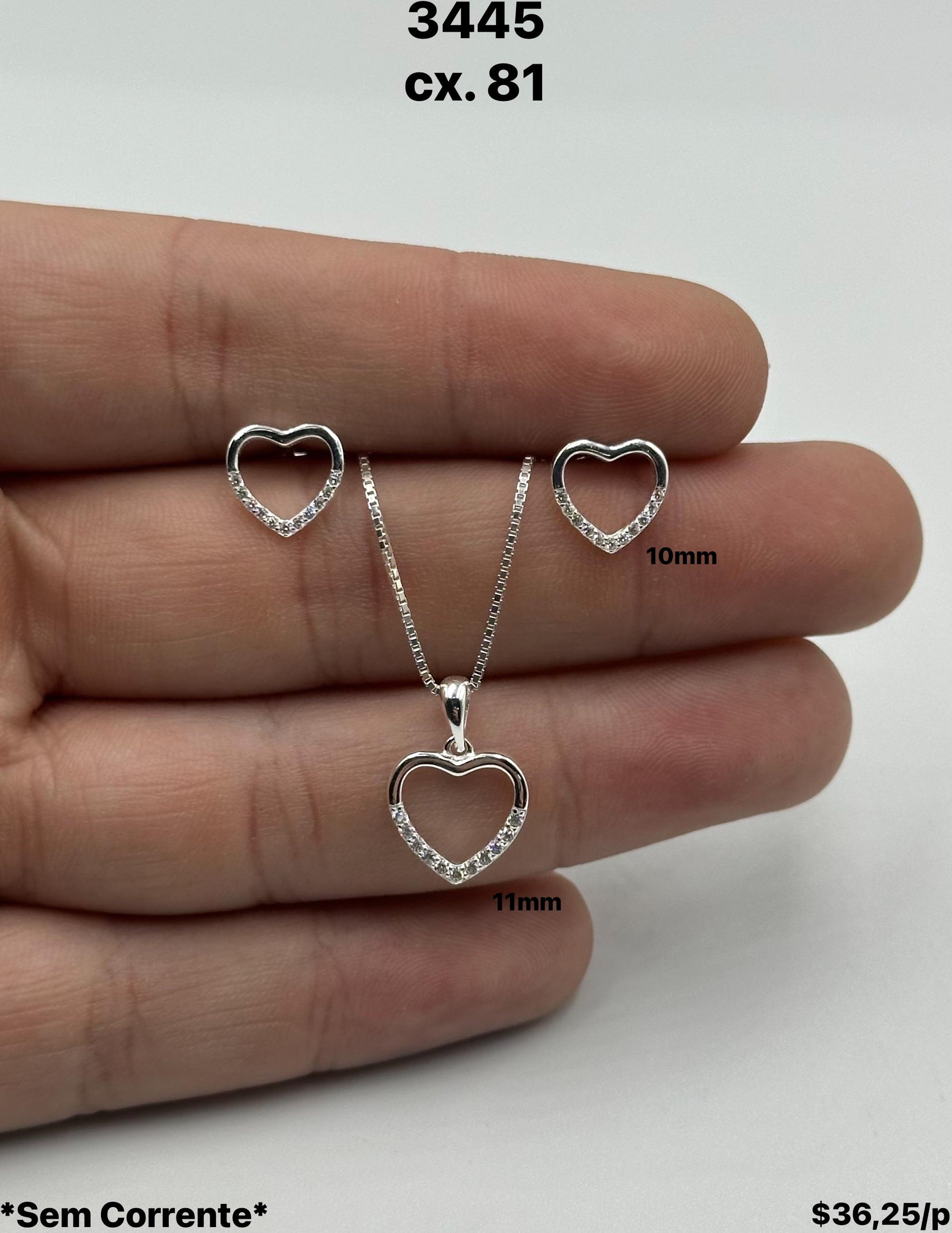 CONJUNTO CORAÇÃO DELICADOCRV