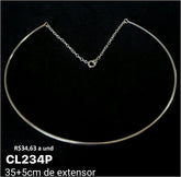 GARGANTILHA ARO REDONDO -35+5CM