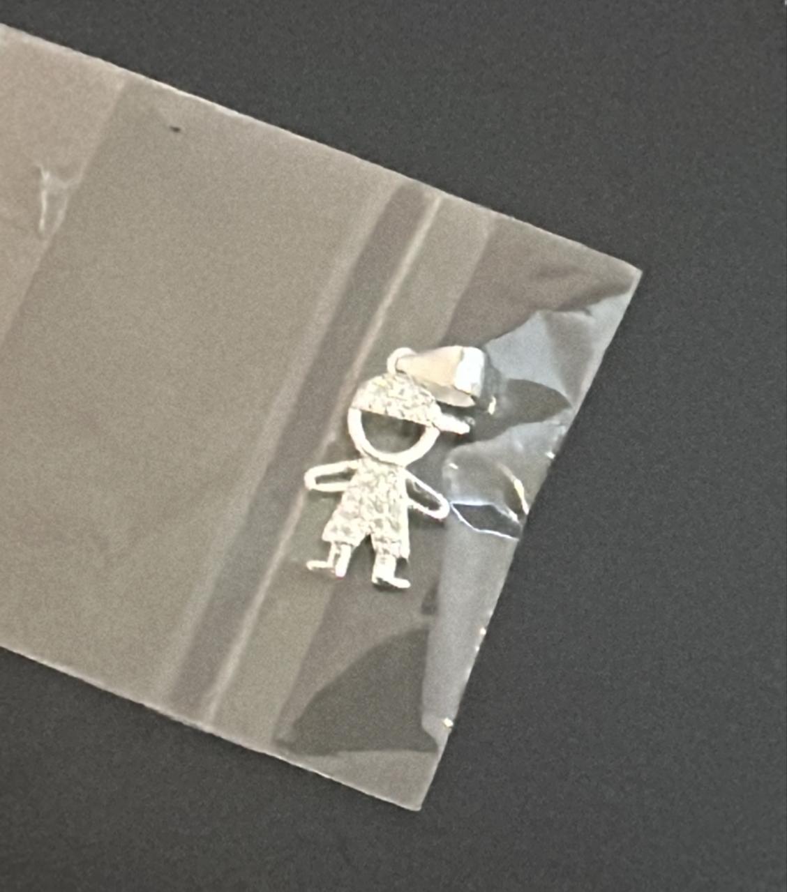 PINGENTE MENINO CRV CRISTAL