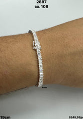 PULSEIRA RIVIERA 2 PONTAS 4MM- 19CM