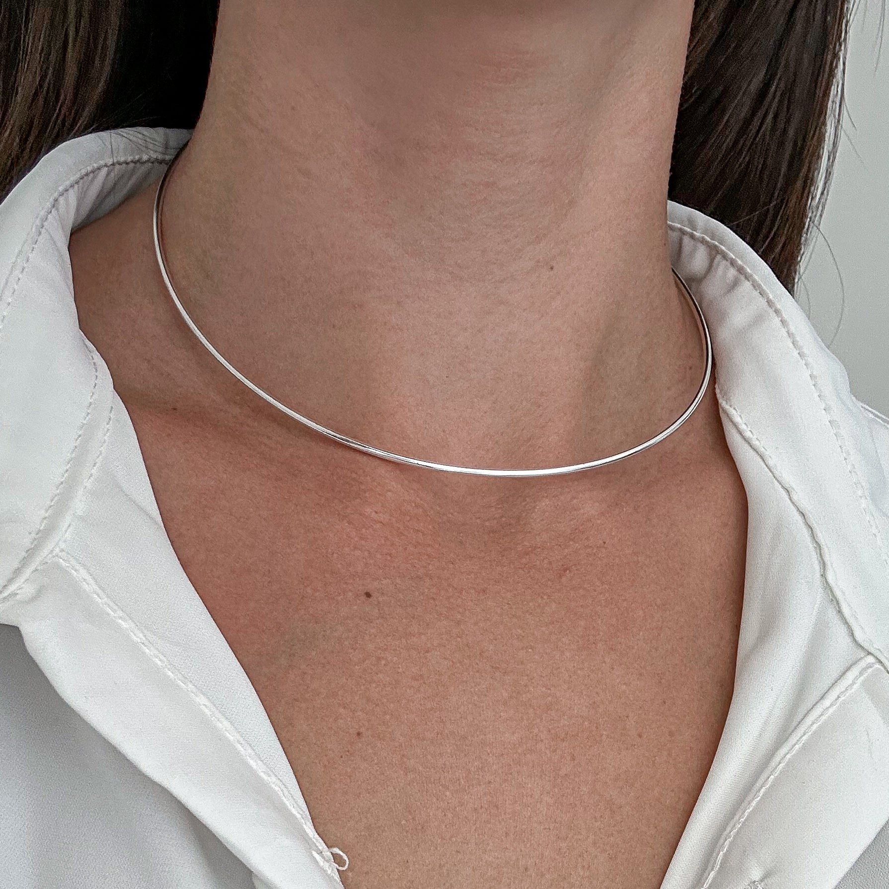 GARGANTILHA ARO REDONDO - 35+5CM