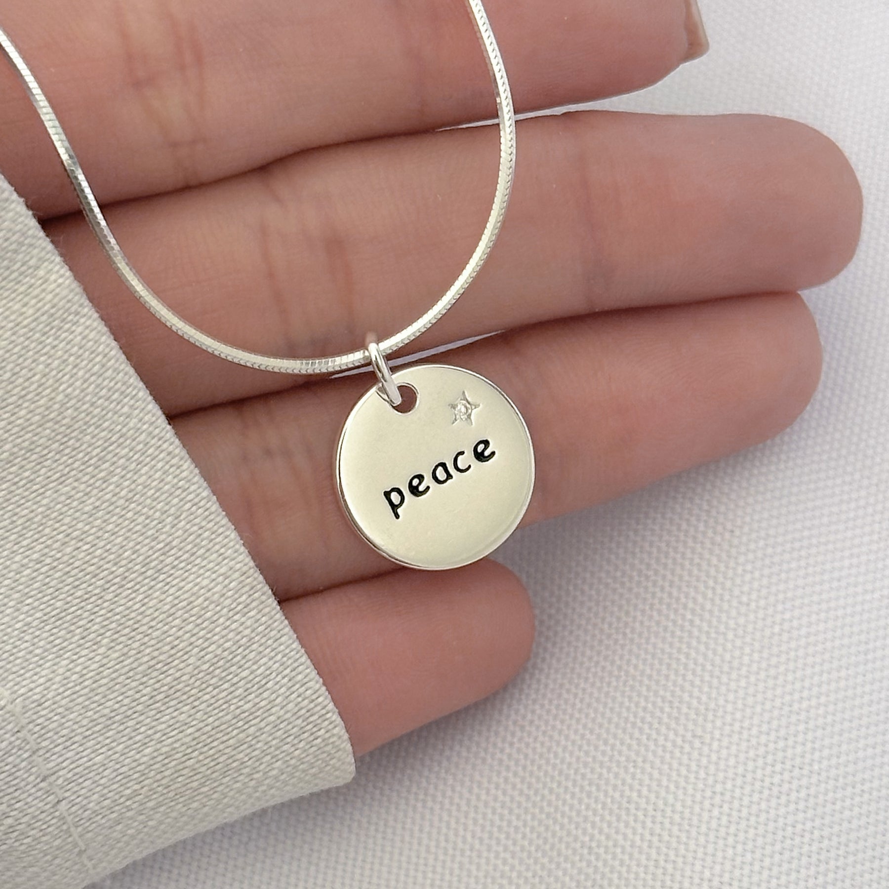 PINGENTE PEACE - 15MM