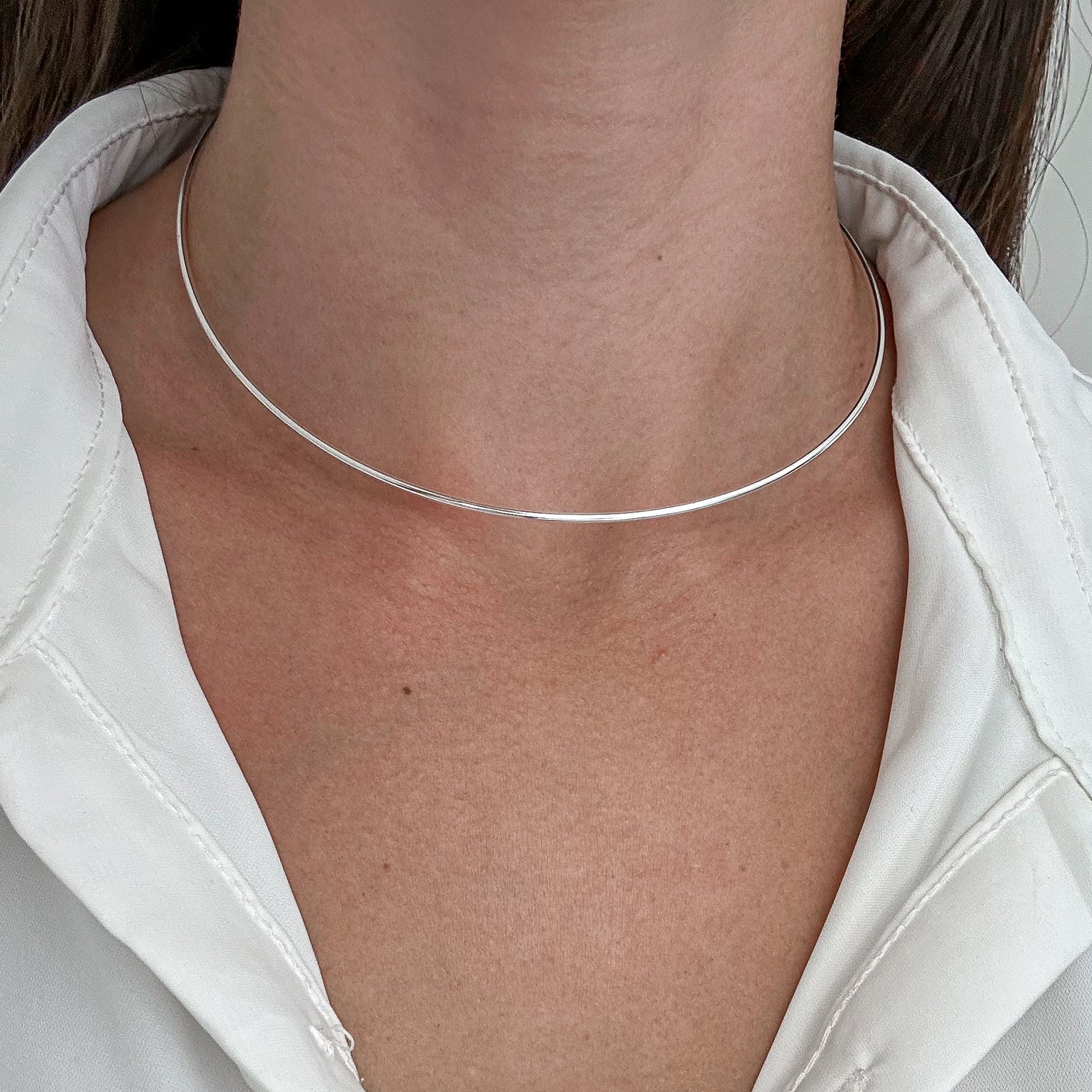 GARGANTILHA ARO REDONDO - 35+5CM