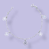 PULSEIRA TREVOS 4 FOLHAS 18,5CM