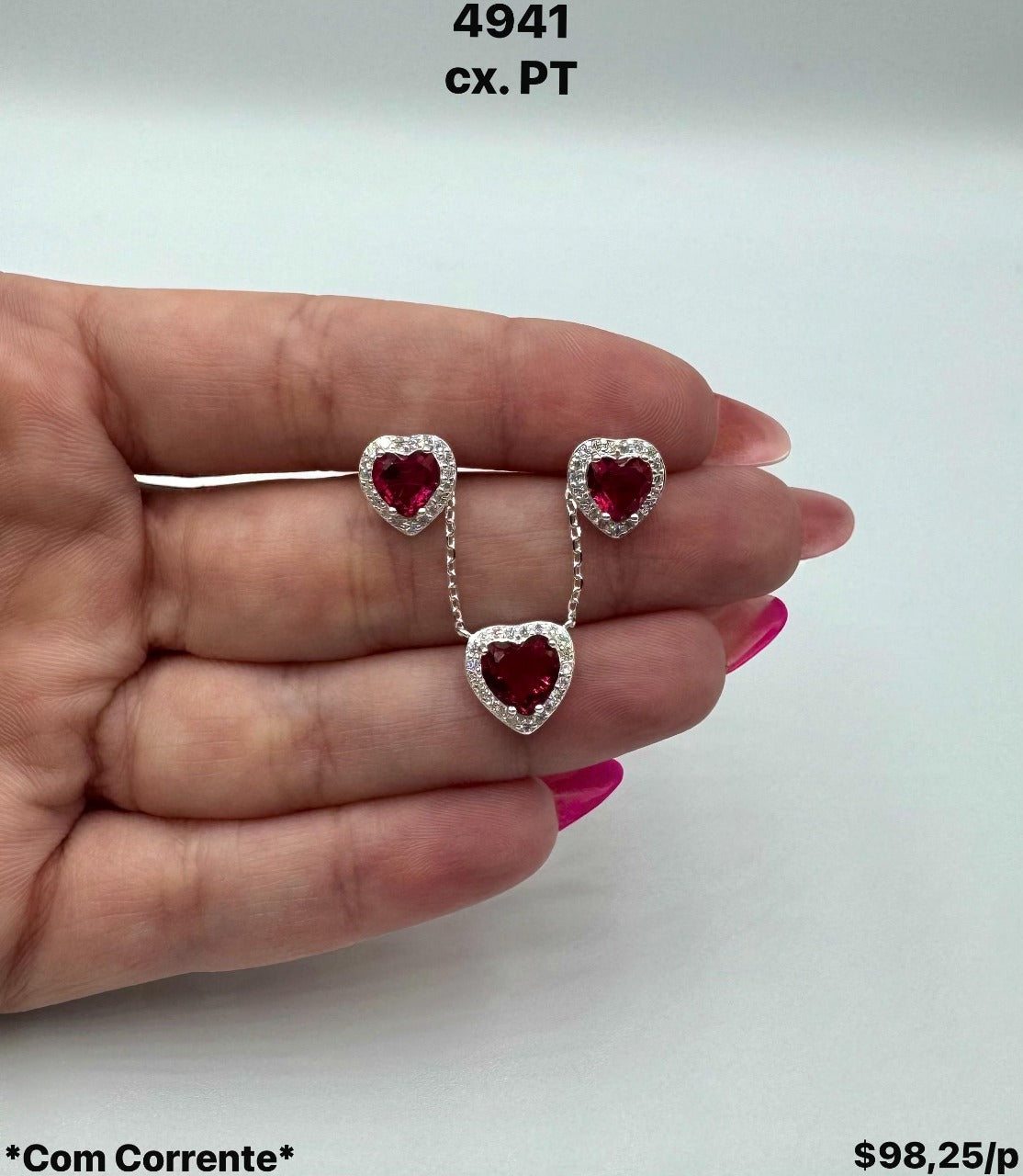 CONJUNTO ROMANCE - 45CM