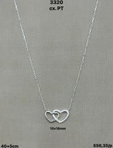 COLAR DOIS AMORES - 40+5CM