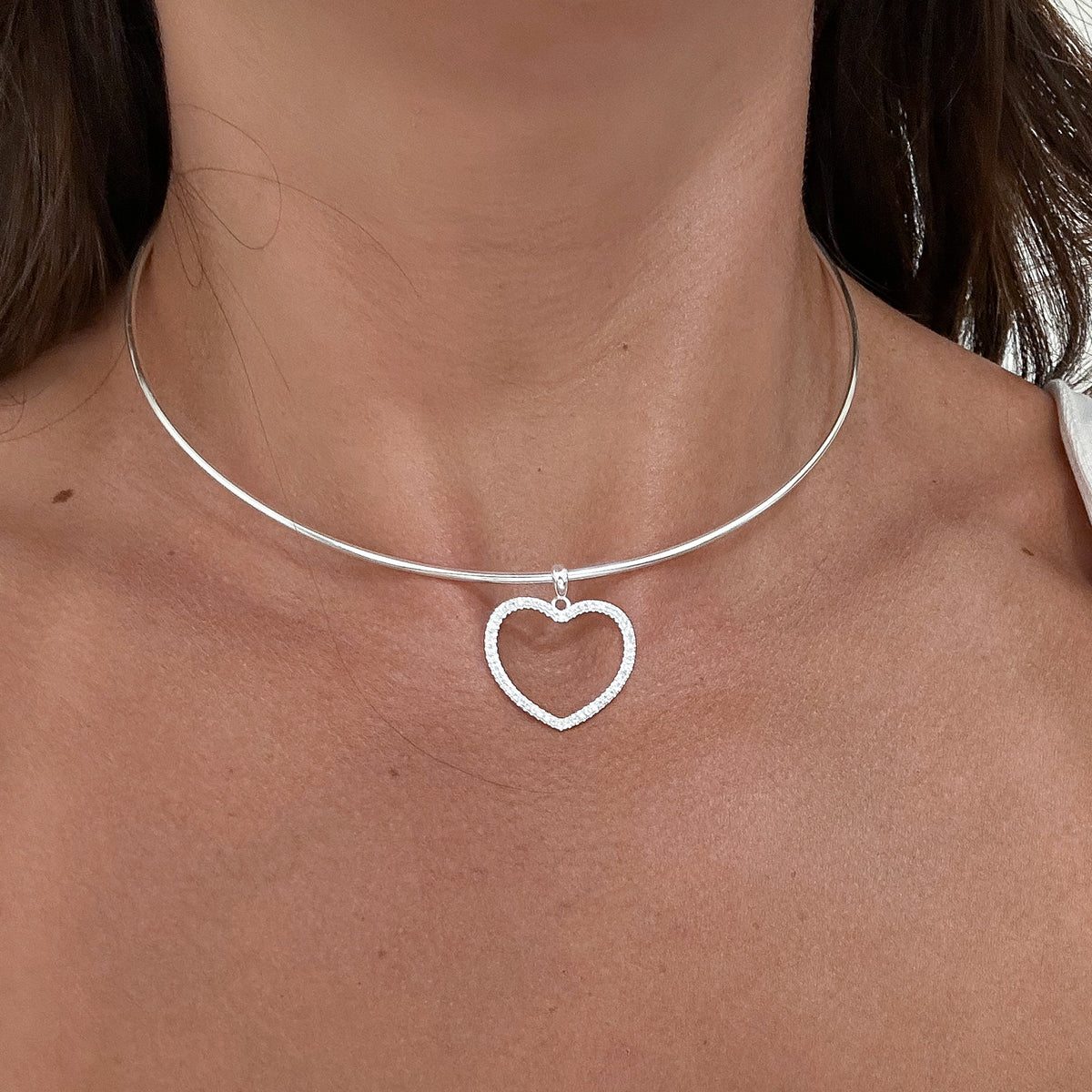 GARGANTILHA ARO REDONDO - 35+5CM