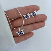 CONJUNTO BORBOLETA CRVAZUL
