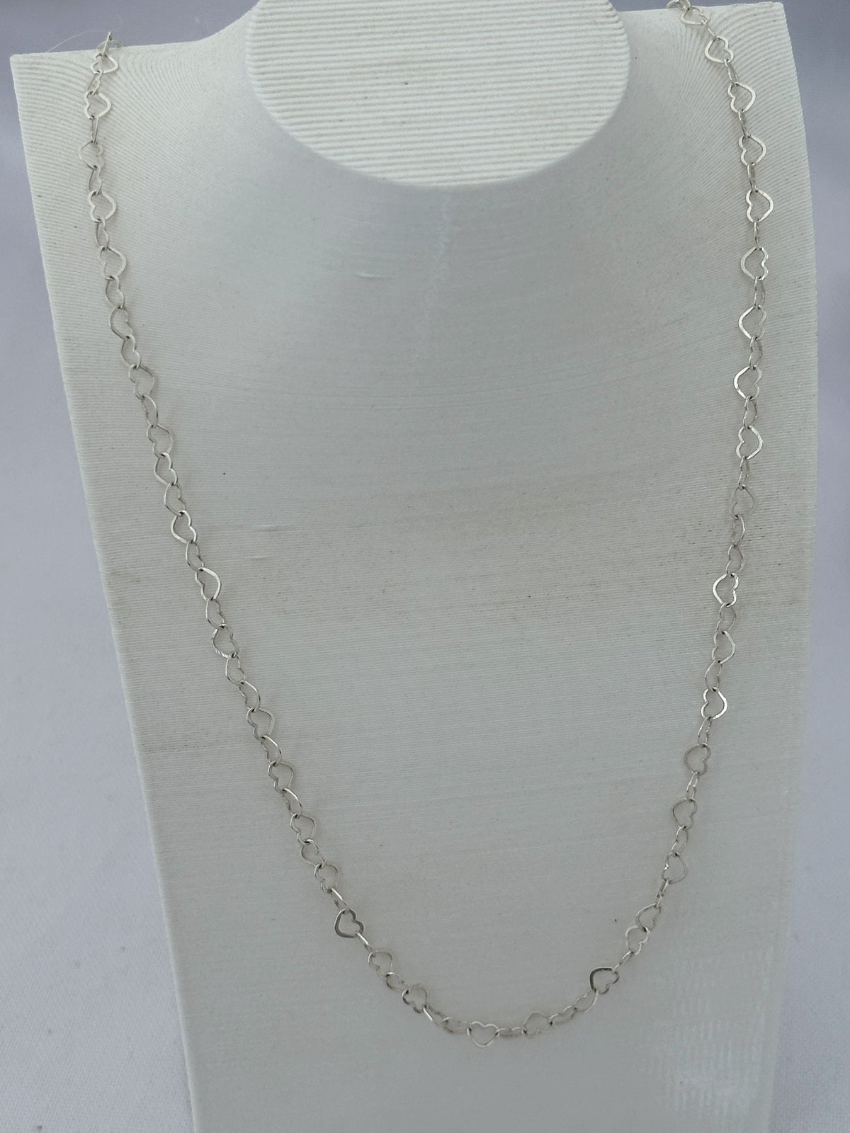 GARGANTILHA ELO CORAÇÕES -50CM