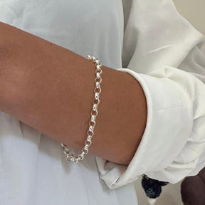 PULSEIRA ELO PORTUGUES 4MM18,5CM