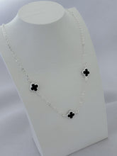 CHOCKER TREVOS PRETO 10MM - 40CM