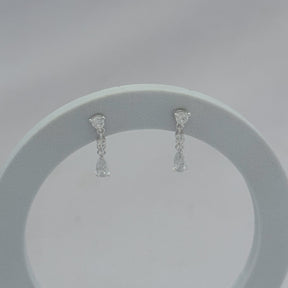 Brinco Cristais Pendentes