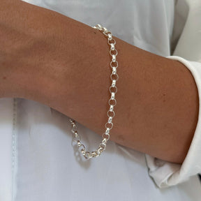 PULSEIRA ELO PORTUGUES 4MM18,5CM