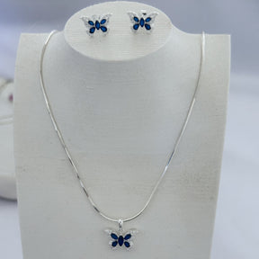 CONJUNTO BORBOLETA CRVAZUL