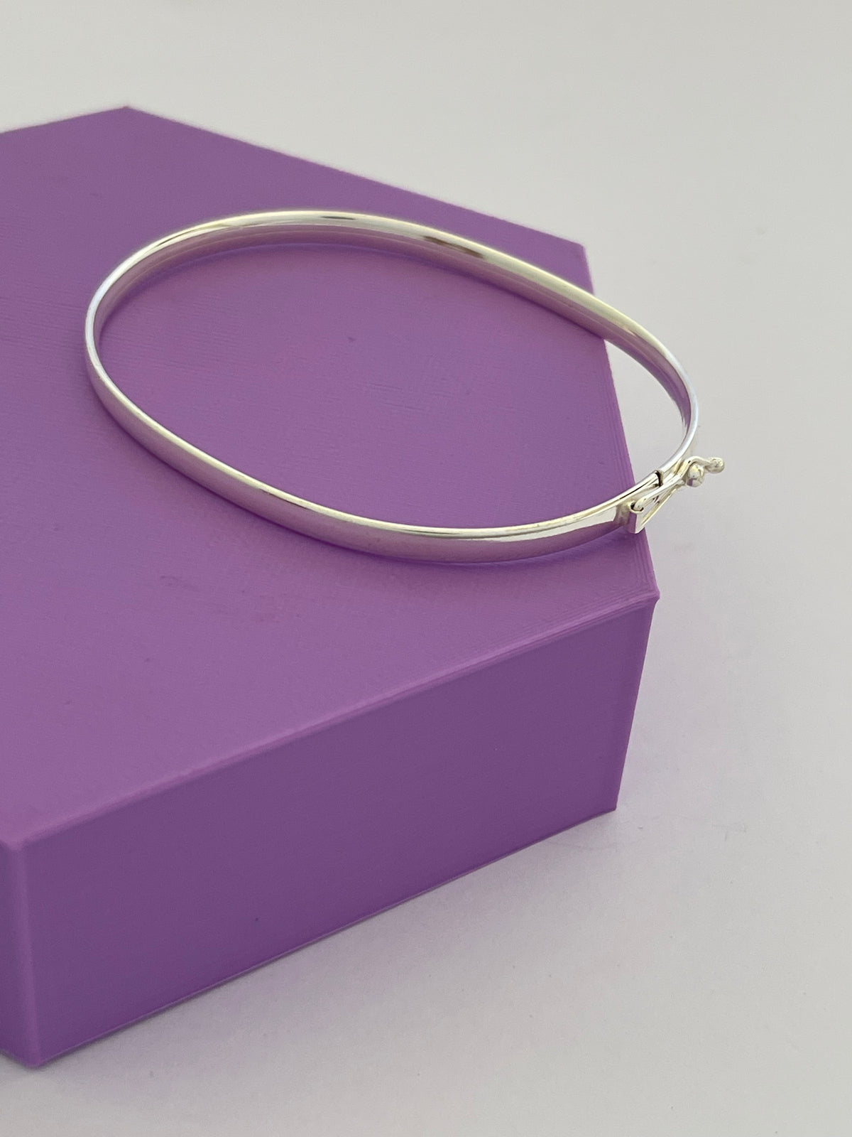 BRACELETE MEIA CANA OVAL -4MM
