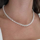 ELO PORTUGUÊS DIAMANTADA 7MM - 45CM