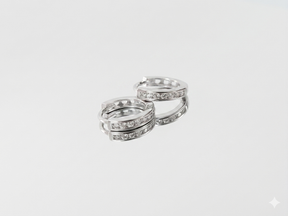 ARGOLA CRV CORAÇÕES VAZADOS 2X12MM