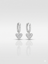 ARGOLA CORAÇÃO PENDENTE CRV - 2X13MM